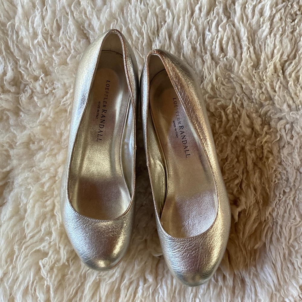 Loeffler Randall Women's Silver Pumps